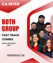 CA Inter Both Group Fast Track Combo By Vishwas CA