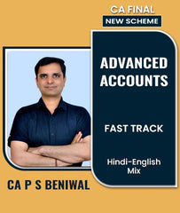 CA Inter New Scheme Advanced Accounting Fast Track By CA P S Beniwal - Zeroinfy