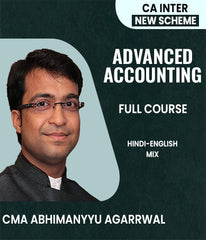 CA Inter New Scheme Advanced Accounting Full Course By CMA Abhimanyyu Agarrwal - Zeroinfy