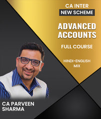 CA Inter New Scheme Advanced Accounts Full Course By CA Parveen Sharma - Zeroinfy