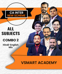 CA Inter New Scheme All Subjects Combo 2 By Vsmart Academy - Zeroinfy
