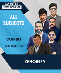 CA Inter New Scheme All Subjects Combo By Zeroinfy - Zeroinfy