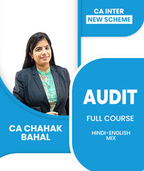 CA Inter New Scheme Audit Full Course By CA Chahak Bahal - Zeroinfy