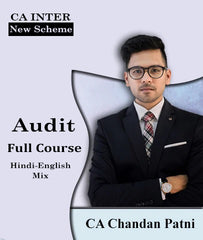 CA Inter New Scheme Audit Full Course By CA Chandan Patni - Zeroinfy