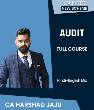 CA Inter New Scheme Audit Full Course By CA Harshad Jaju - Zeroinfy