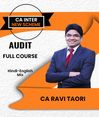 CA Inter New Scheme Audit Full Course By CA Ravi Taori - Zeroinfy