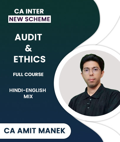CA Inter New Scheme Audit and Ethics Full Course By CA Amit Manek - Zeroinfy