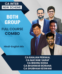 CA Inter New Scheme Both Group Full Course Combo By Zeroinfy - Zeroinfy