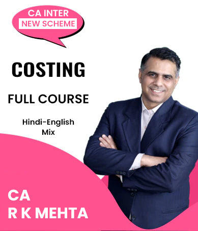 CA Inter New Scheme Costing Full Course By CA R K Mehta - Zeroinfy