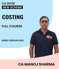 CA Inter New Scheme Costing Full Course by MEPL Classes CA Manoj Sharma - Zeroinfy