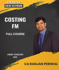 CA Inter New Scheme Costing and FM Full Course Combo By Ranjan Periwal - Zeroinfy