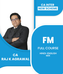 CA Inter New Scheme FM Full Course By CA Raj K Agrawal - Zeroinfy