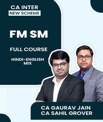 CA Inter New Scheme FM SM Full Course By CA Gaurav Jain and CA Sahil Grover - Zeroinfy