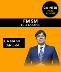 CA Inter New Scheme FM SM Full Course By CA Namit Arora - Zeroinfy