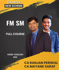 CA Inter New Scheme FM SM Full Course By CA Ranjan Periwal and CA Mayank Saraf - Zeroinfy