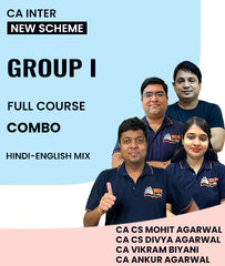 CA Inter New Scheme Group 1 Combo Full Course By MEPL Classes CA CS Mohit Agarwal, CA CS Divya Agarwal, CA Vikram Biyani & CA Ankur Agarwal - Zeroinfy