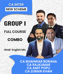 CA Inter New Scheme Group 1 Full Combo Lectures By CA Bhanwar Borana Classes - Zeroinfy