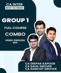 CA Inter New Scheme Group 1 Full Course Combo By AVJ Academy - Zeroinfy
