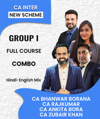 CA Inter New Scheme Group 1 Full Course Combo By CA Bhanwar Borana Classes (IDT By Rajkumar Sir) - Zeroinfy