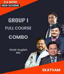 CA Inter New Scheme Group 1 Full Course Combo By Ekatvam - Zeroinfy