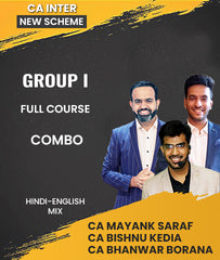 CA Inter New Scheme Group 1 Full Course Combo By Ranjan Periwal Classes - Zeroinfy
