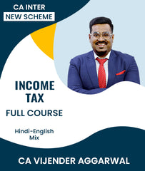 CA Inter New Scheme Income Tax Full Course By CA Vijender Aggarwal - Zeroinfy