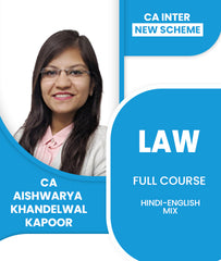 CA Inter New Scheme Law Full Course By CA Aishwarya Khandelwal Kapoor - Zeroinfy