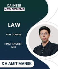 CA Inter New Scheme Law Full Course By CA Amit Manek - Zeroinfy