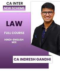 CA Inter New Scheme Law Full Course By CA Indresh Gandhi - Zeroinfy