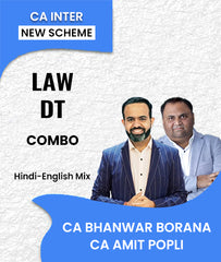CA Inter New Scheme Law and DT Combo Lectures By CA Amit Popli and CA Bhanwar Borana - Zeroinfy