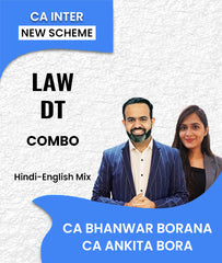 CA Inter New Scheme Law and DT Combo Lectures By CA Ankita Bora and CA Bhanwar Borana - Zeroinfy