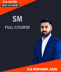 CA Inter New Scheme SM Full Course By CA Rishabh Jain - Zeroinfy