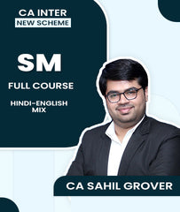 CA Inter New Scheme SM Full Course By CA Sahil Grover - Zeroinfy