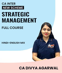 CA Inter New Scheme Strategic Management (SM) Full Course By MEPL Classes CA Divya Agarwal - Zeroinfy