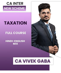 CA Inter New Scheme Taxation Full Course By CA Vivek Gaba - Zeroinfy