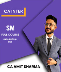 CA Inter SM Full Course By CA Amit Sharma - Zeroinfy
