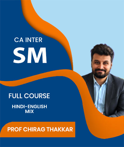 CA Inter Strategic Management Full Course By J.K.Shah Classes - Prof Chirag Thakkar