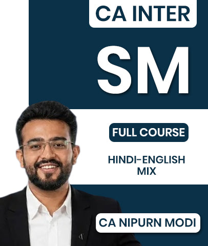 CA Inter Strategic Management (SM) Full Course By CA Nipurn Modi