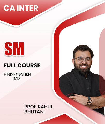 CA Inter Strategic Management (SM) Full Course By Prof Rahul Bhutani