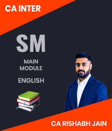 CA Inter (SM) Main Module (Master Book) By CA Rishabhh Jainn