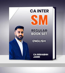CA Inter Strategic Management (SM) Regular Book Set By CA Rishabhh Jainn