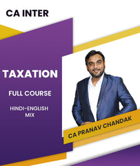 CA Inter Taxation Full Course By CA Pranav Chandak - Zeroinfy