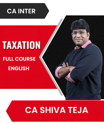 CA Inter Taxation Full Course In English By CA Shiva Teja - Zeroinfy