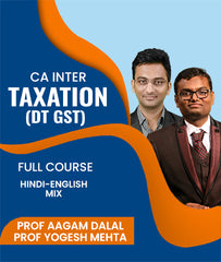 CA Inter Taxation (DT GST) Full Course By J.K.Shah Classes - Prof Aagam Dalal and Prof Yogesh Mehta - Zeroinfy