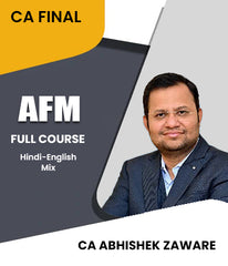 CA Final AFM Full Course By CA Abhishek Zaware - Zeroinfy