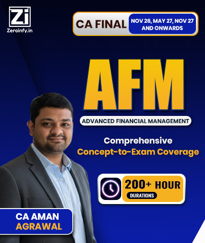 CA Final Advanced Financial Management (AFM) Full Course By CA Aman Agarwal