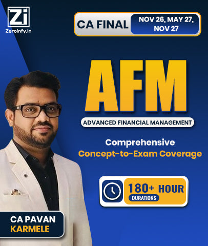 CA Final Advanced Financial Management (AFM) Full Course By CA Pavan Karmele 