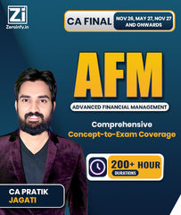 CA Final Advanced Financial Management (AFM) Full Course By CA Pratik Jagati For Nov 26, May 27, Nov 27 and Onwards