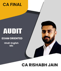 CA Final Audit Exam Oriented By CA Rishabh Jain - Zeroinfy