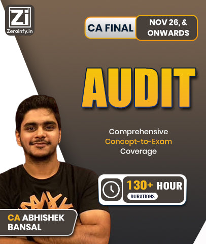 CA Final Audit Full Course By Abhishek Bansal
